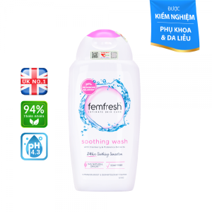 Dung dịch vệ sinh phụ nữ cao cấp Femfresh Soothing Wash 250ml